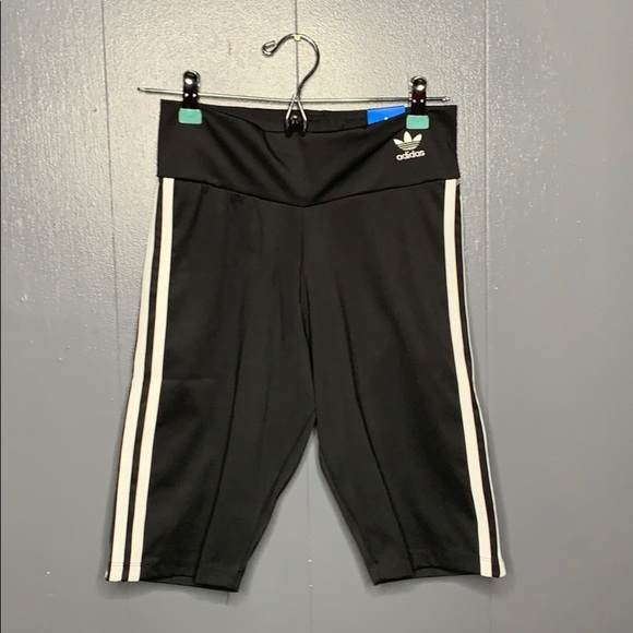 ADIDAS Black  High Rise‎ Short Tights Size S - Picture 2 of 7